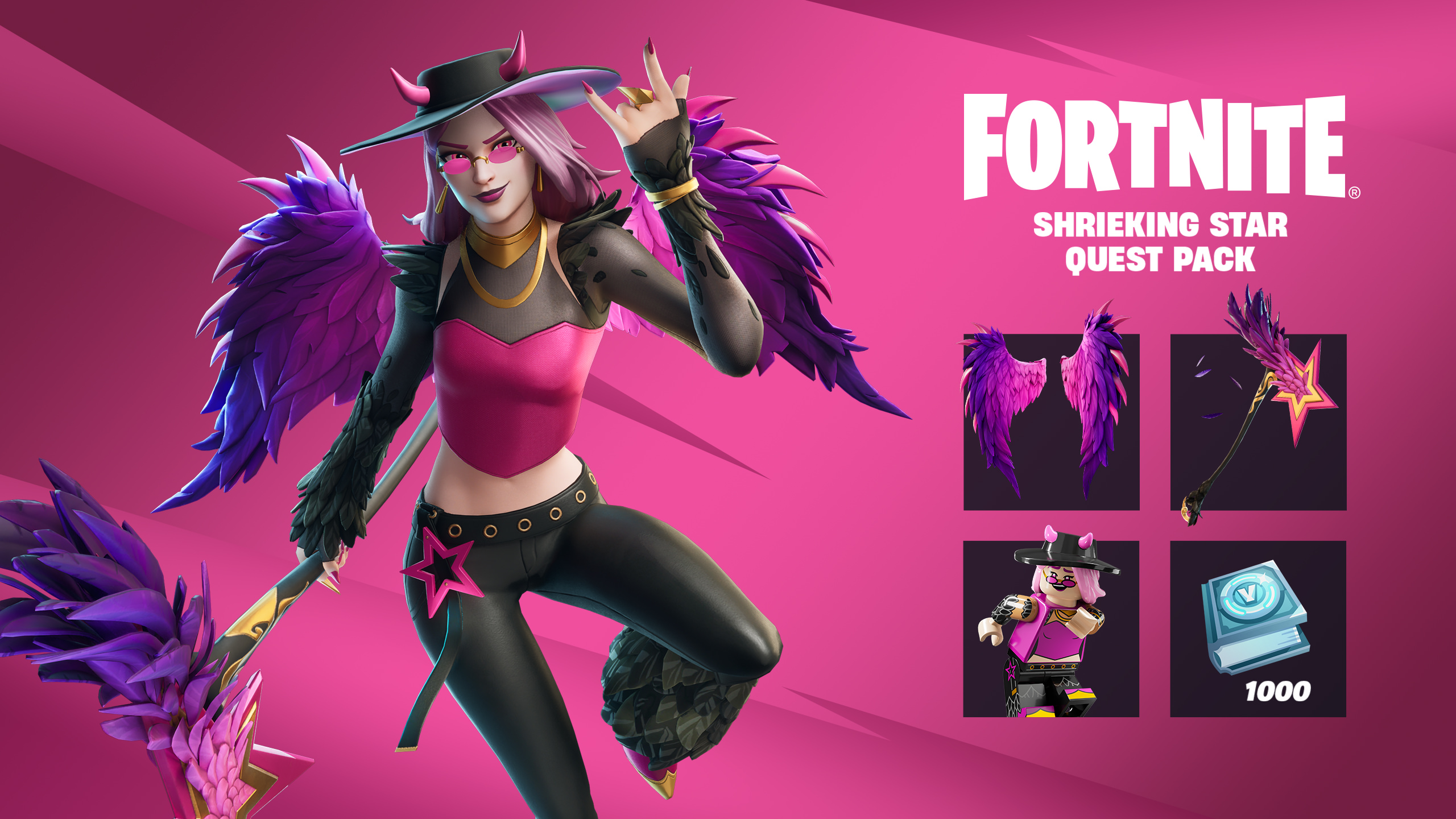 Shrieking Star Quest Pack - Fortnite Pack - Fortnite.GG