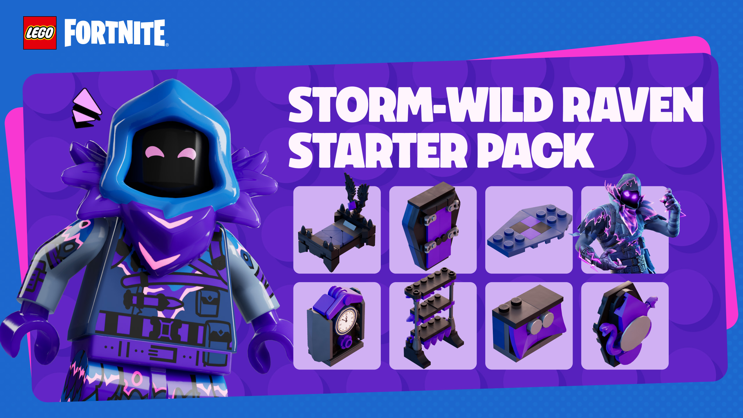 Storm-Wild Raven Starter Pack - Fortnite Pack - Fortnite.GG