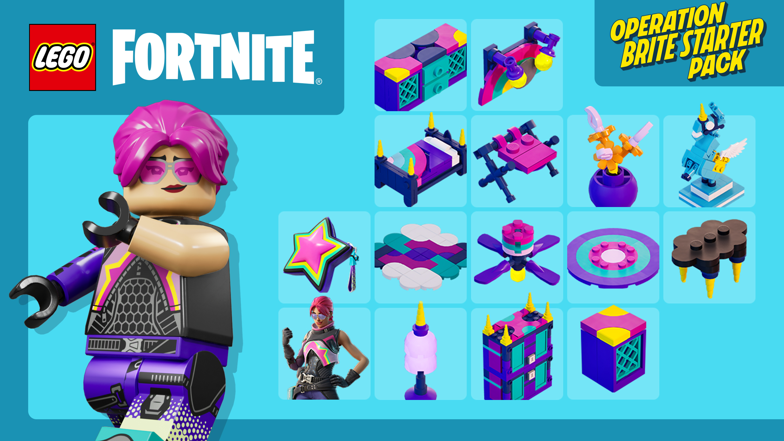 Operation Brite Starter Pack - Fortnite Pack - Fortnite.GG