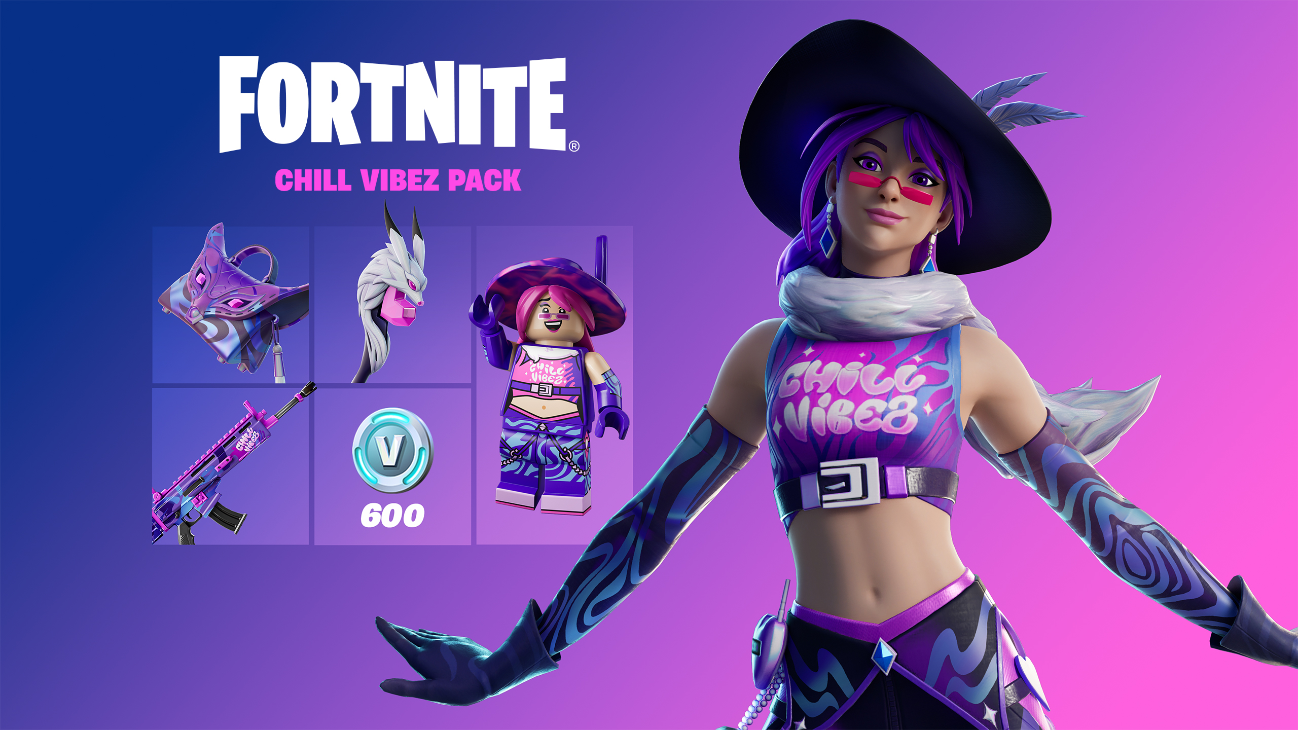 Fortnite New Starter Chill Vibez Pack, Fortnite