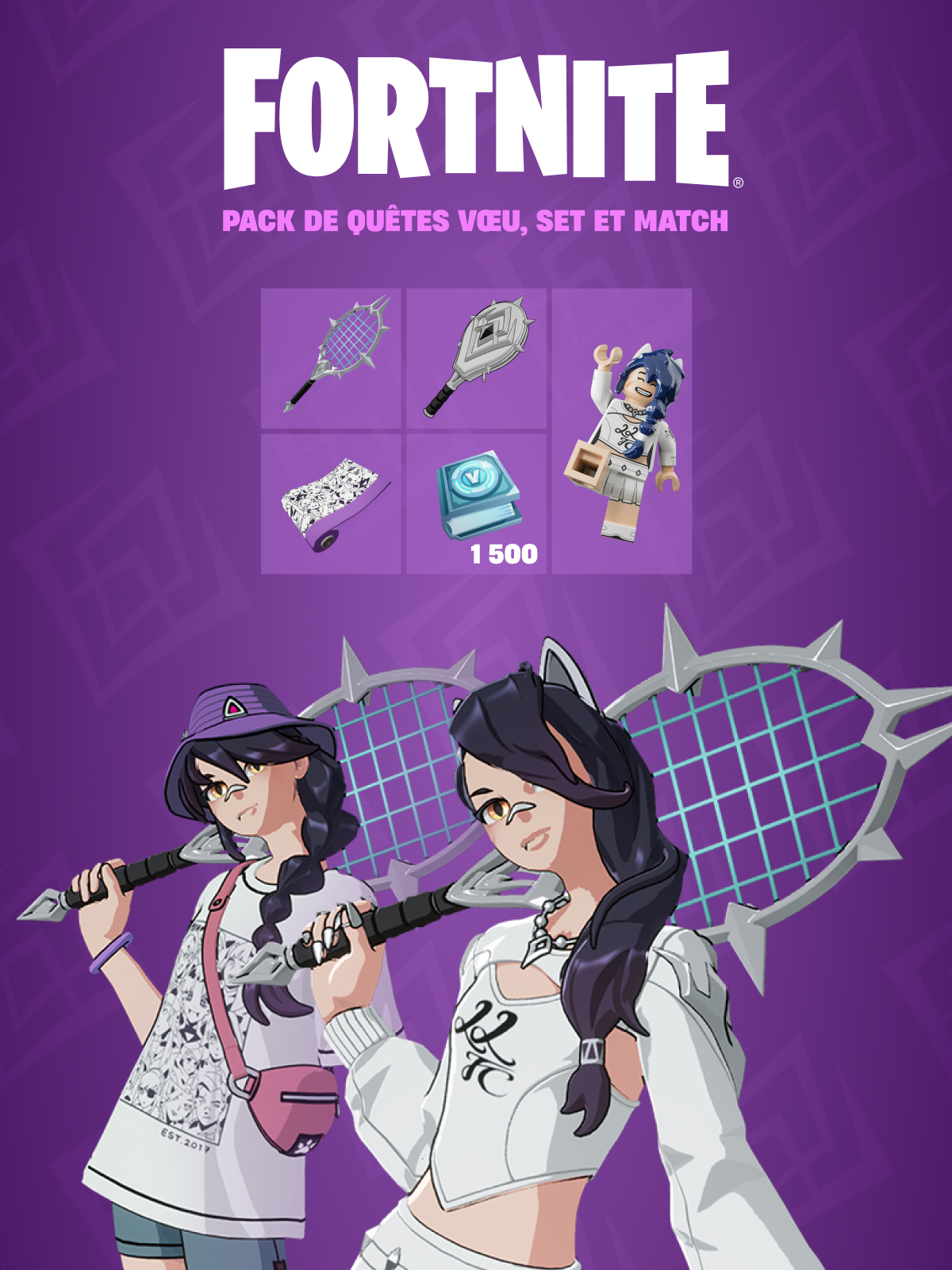 Pack de quêtes Vœu, set et match Epic Games Store