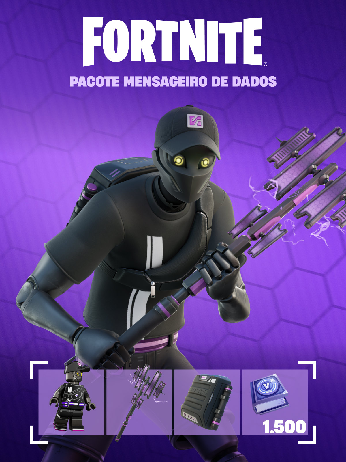 Pacote Mensageiro de Dados - Epic Games Store