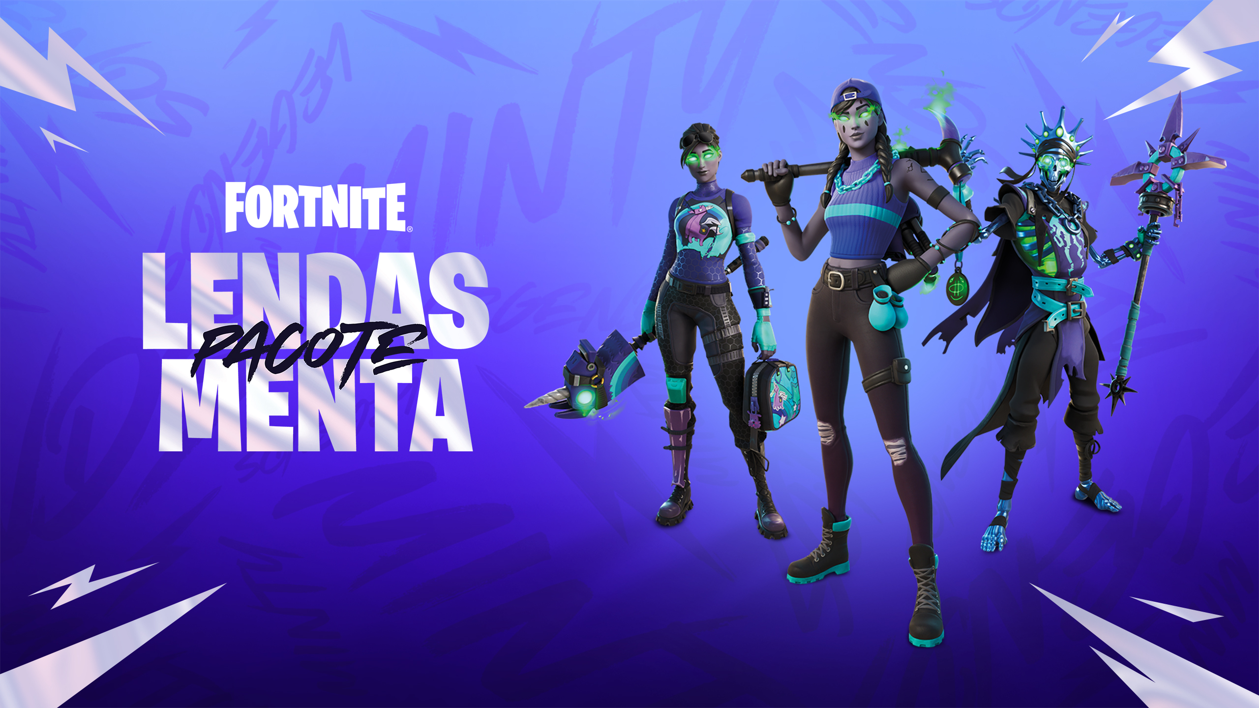 FORNITE MINTY LEGENDS PACK　ミンティーレジェンドパック Pacote Lendas Menta em breve - Epic Games Store