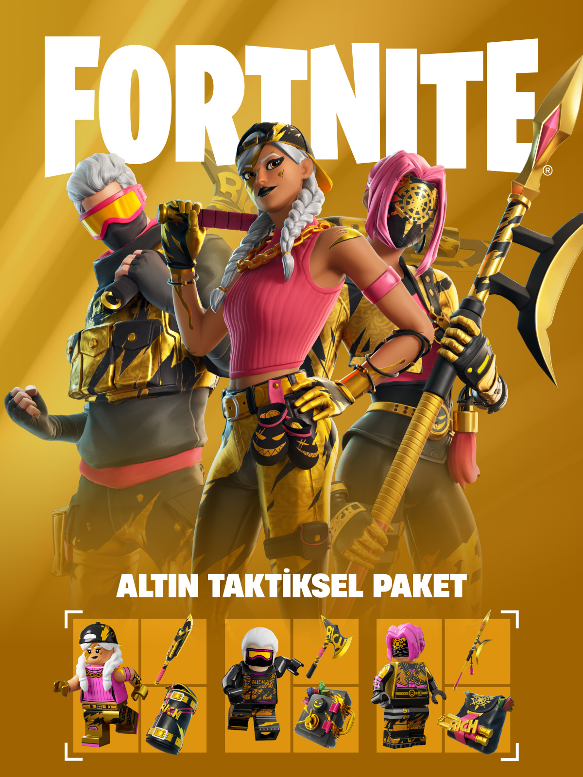 Golden Tactical Pack