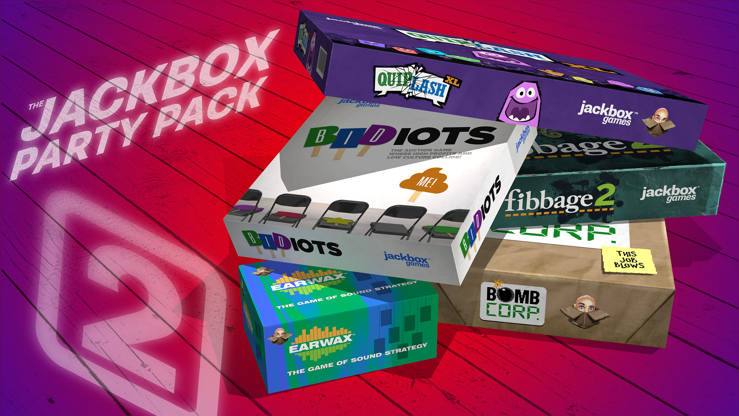 The Jackbox Party Pack 2 | Загружайте и покупайте уже сегодня в Epic Games  Store