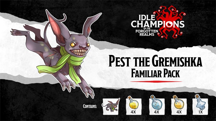 Pest the Gremishka Familiar Pack