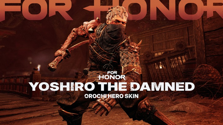 Yoshiro the Damned - Orochi Hero Skin - FOR HONOR