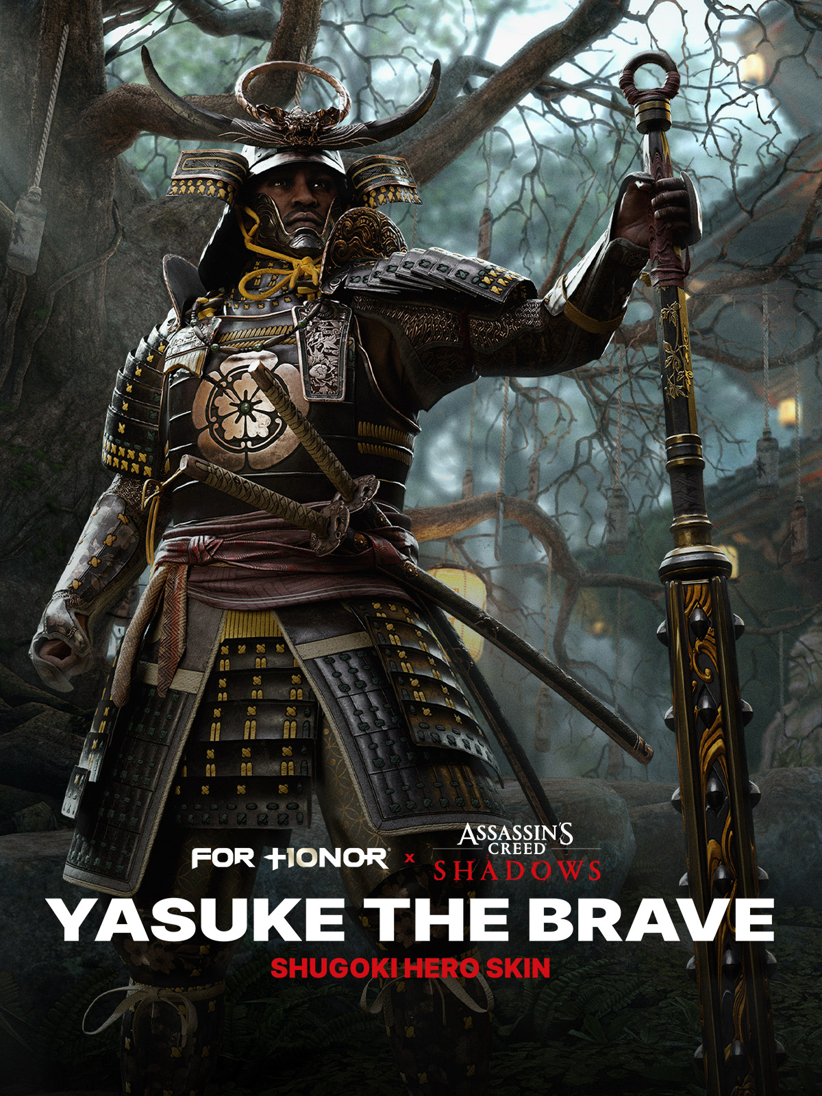 Yasuke the Brave  Shugoki Hero Skin  FOR HONOR