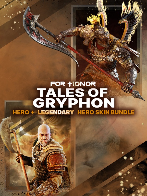Tales of Gryphon Bundle – Gryphon Hero and The Scorching Herald Skin Bundle – FOR HONOR