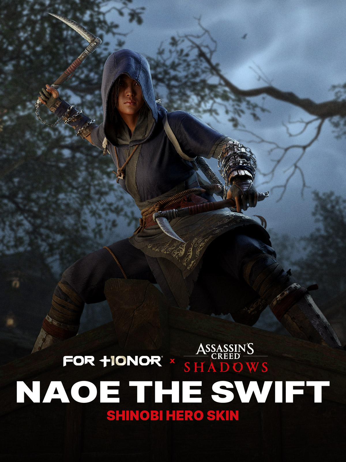 Naoe the Swift  Shinobi Hero Skin  FOR HONOR