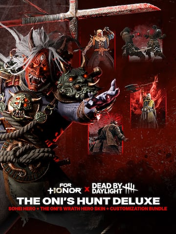 The Oni's Hunt Deluxe – Hero Skin Bundle – FOR HONOR