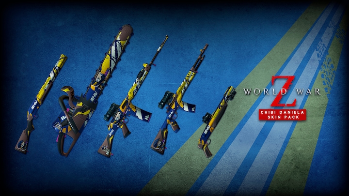 World War Z - Chibi Daniela Skin Pack