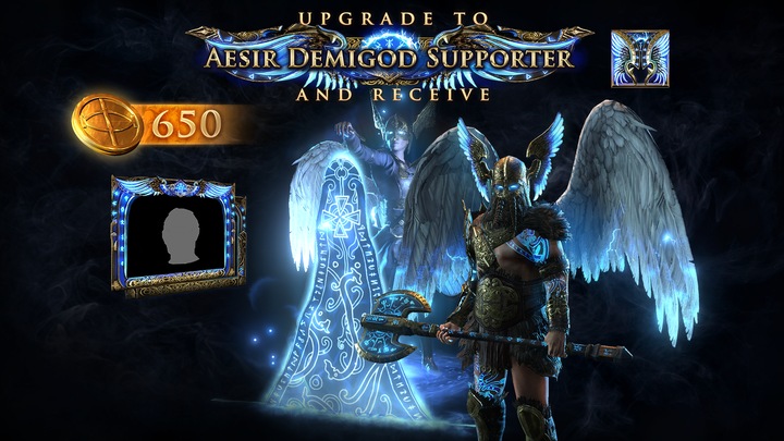Aesir To Aesir Demigod Upgrade