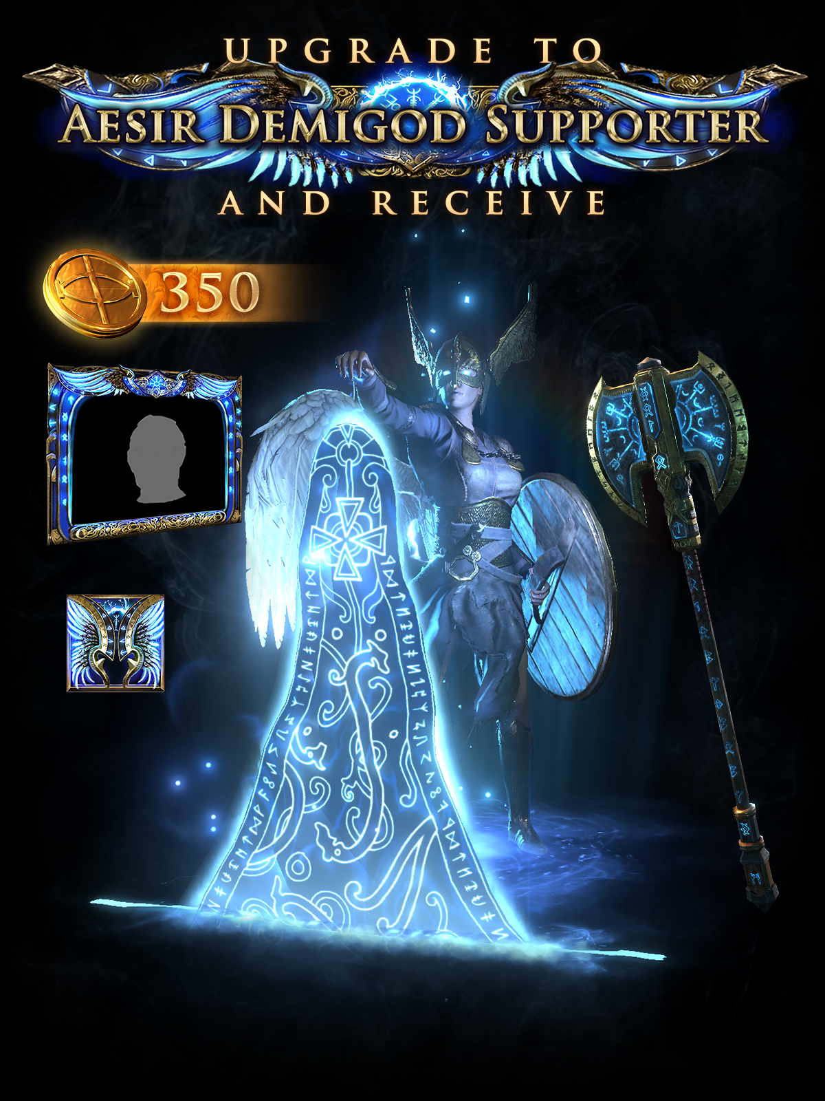 Aesir Warrior To Aesir Demigod Upgrade - OfferImageTall