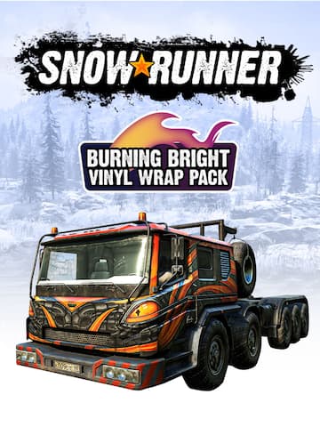 Snowrunner - Burning Bright Vinyl Wrap Pack