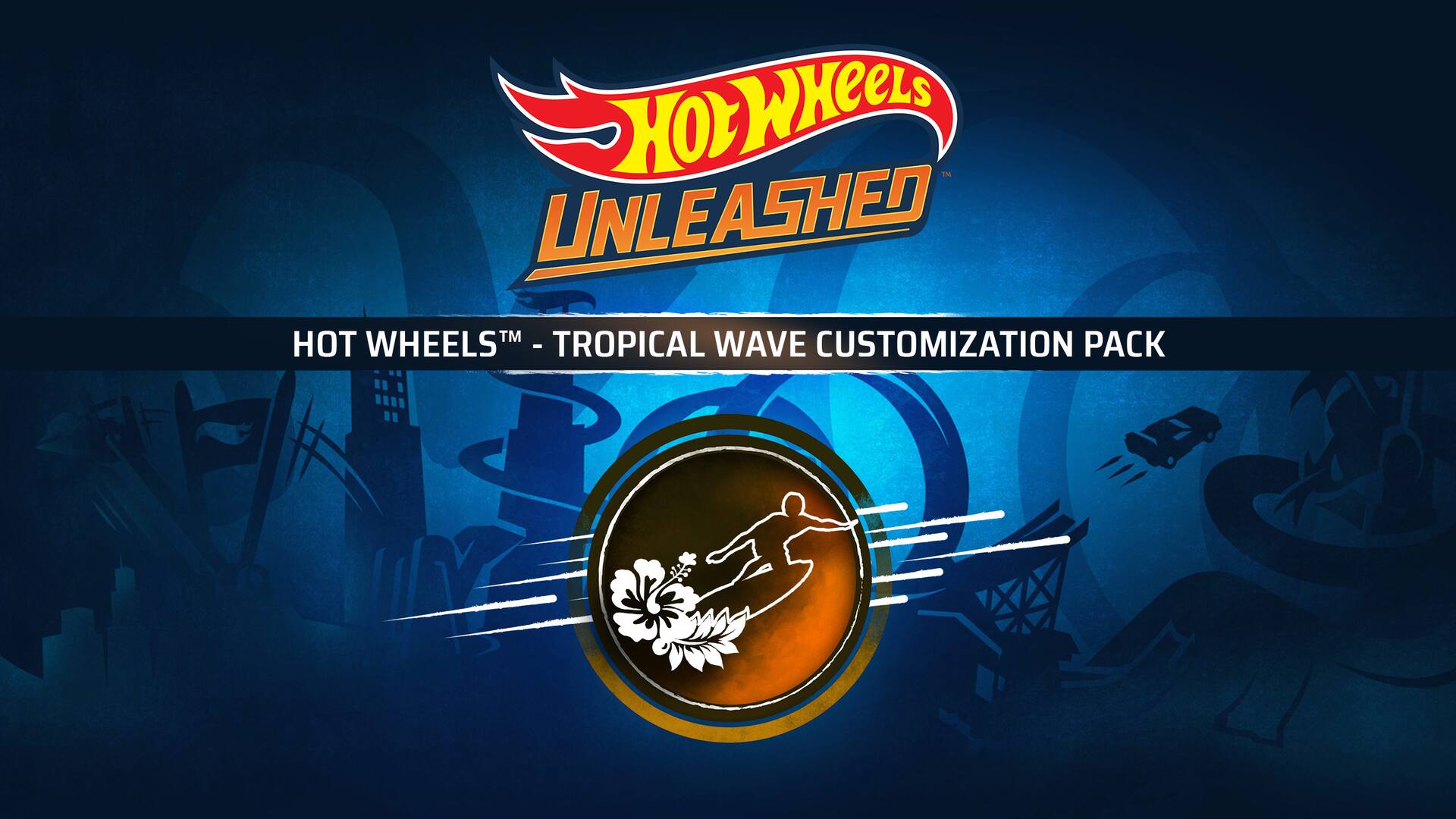 HOT WHEELS™ - Tropical Wave Customization Pack
