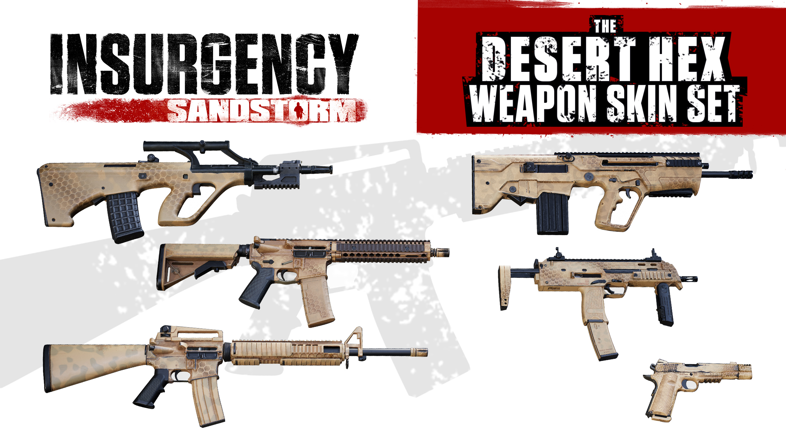 Insurgency: Sandstorm - Desert Hex Weapon Skin Set - OfferImageWide