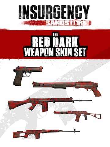 Insurgency: Sandstorm - Red Dark Weapon Skin Set