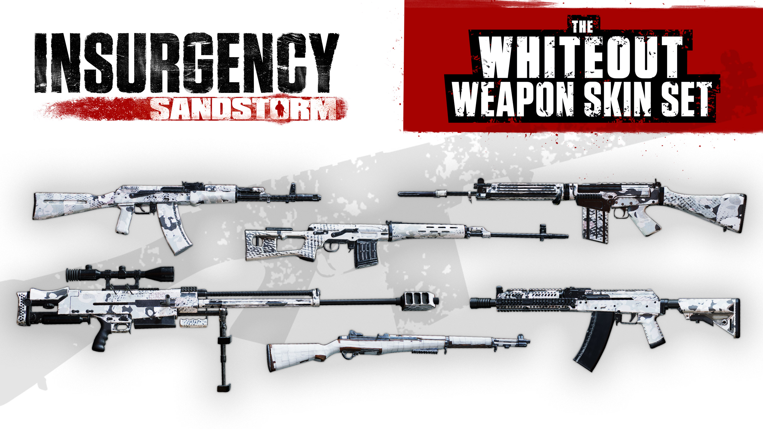 Insurgency: Sandstorm - Whiteout Weapon Skin Set - OfferImageWide