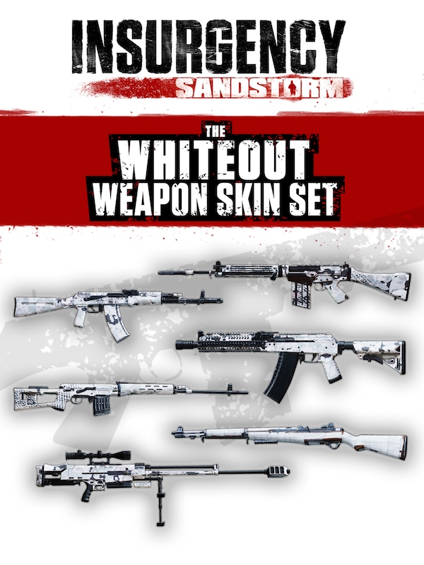 Insurgency: Sandstorm - Whiteout Weapon Skin Set
