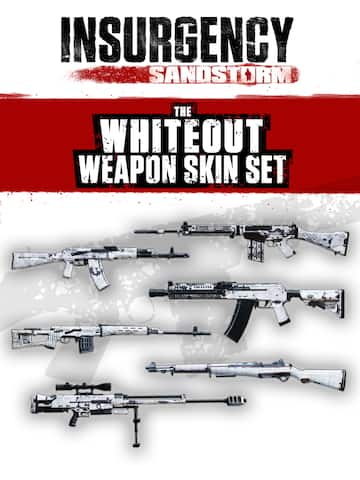 Insurgency: Sandstorm - Whiteout Weapon Skin Set