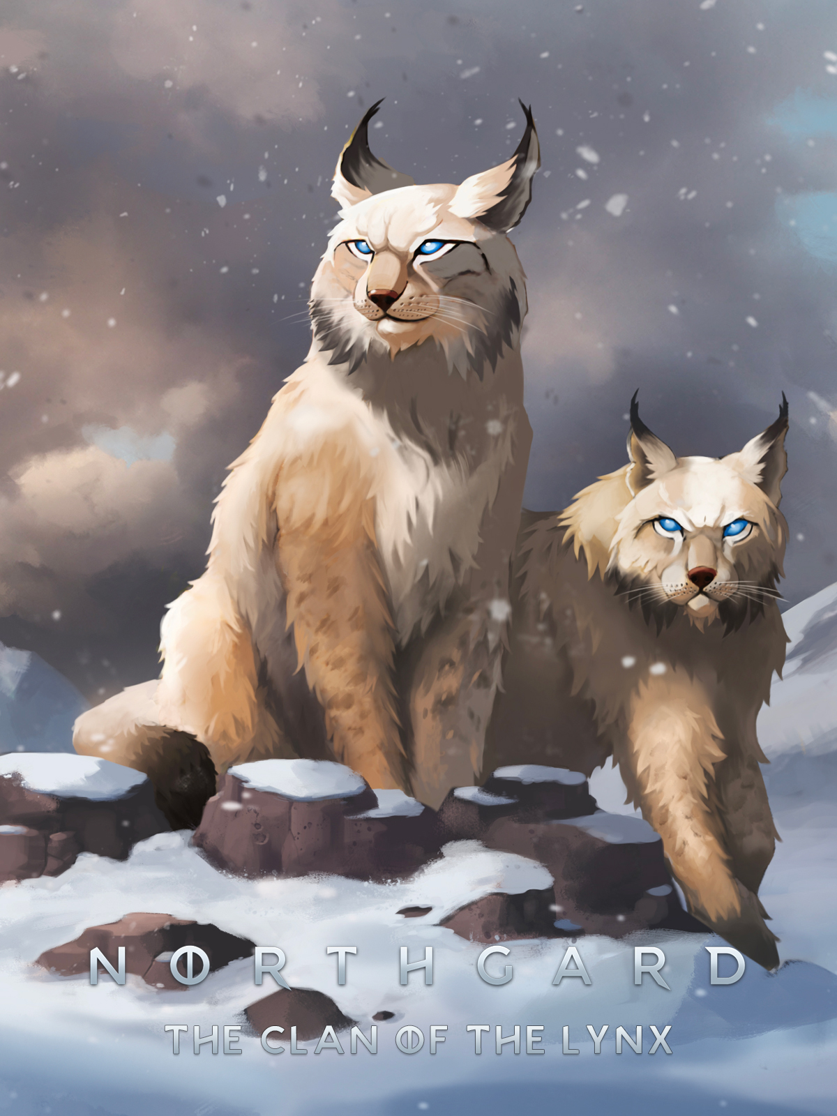Northgard - Brundr & Kaelinn, Clan of the Lynx - CodeRedemption_340x440