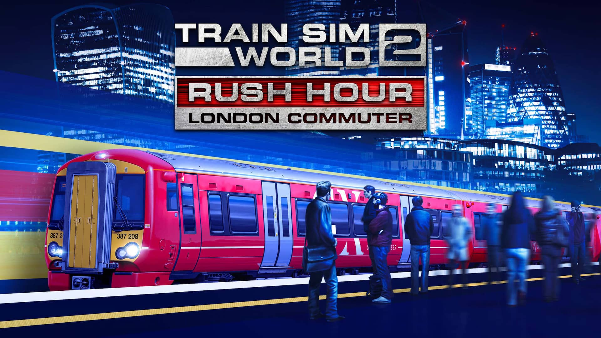 Rush Hour London Commuter
