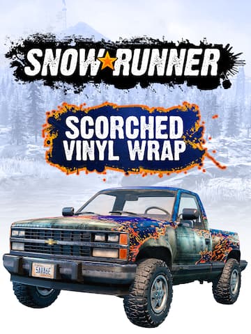 SnowRunner - Scorched Vinyl Wrap