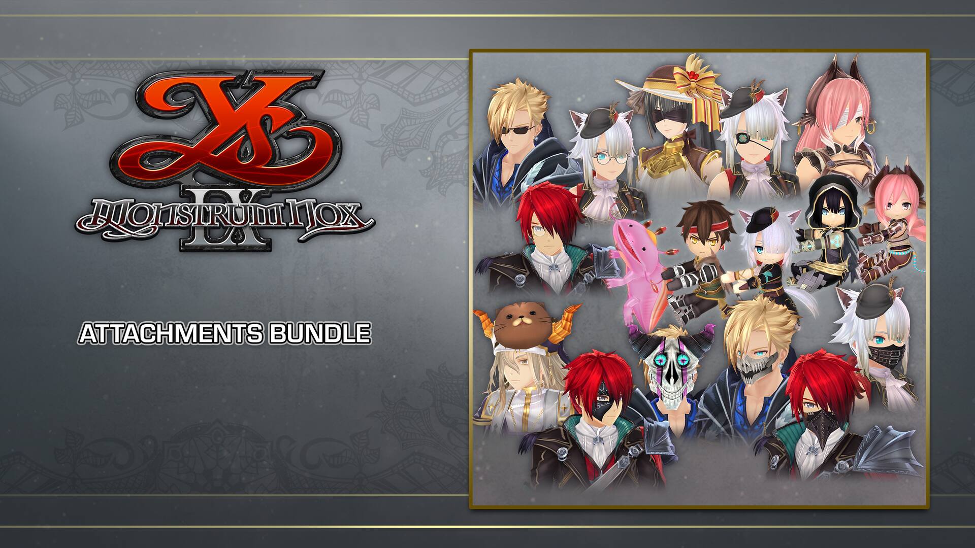 Ys IX: Monstrum Nox - Attachments Bundle
