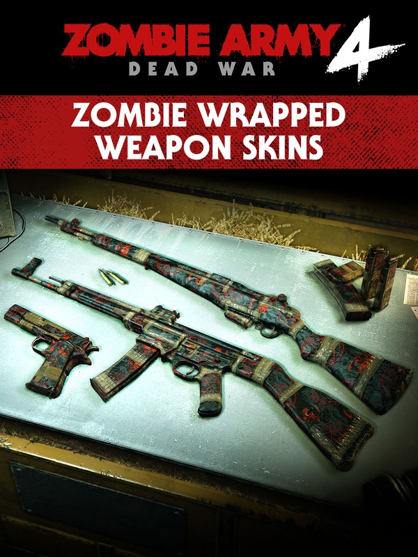 Zombie Wrapped Weapon Skins