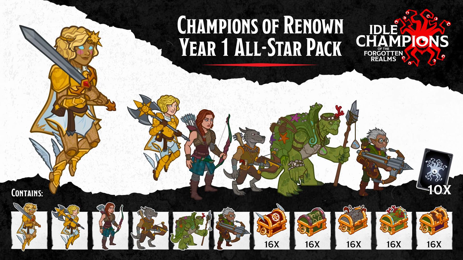Champions of Renown: Year 1 All-Star Pack