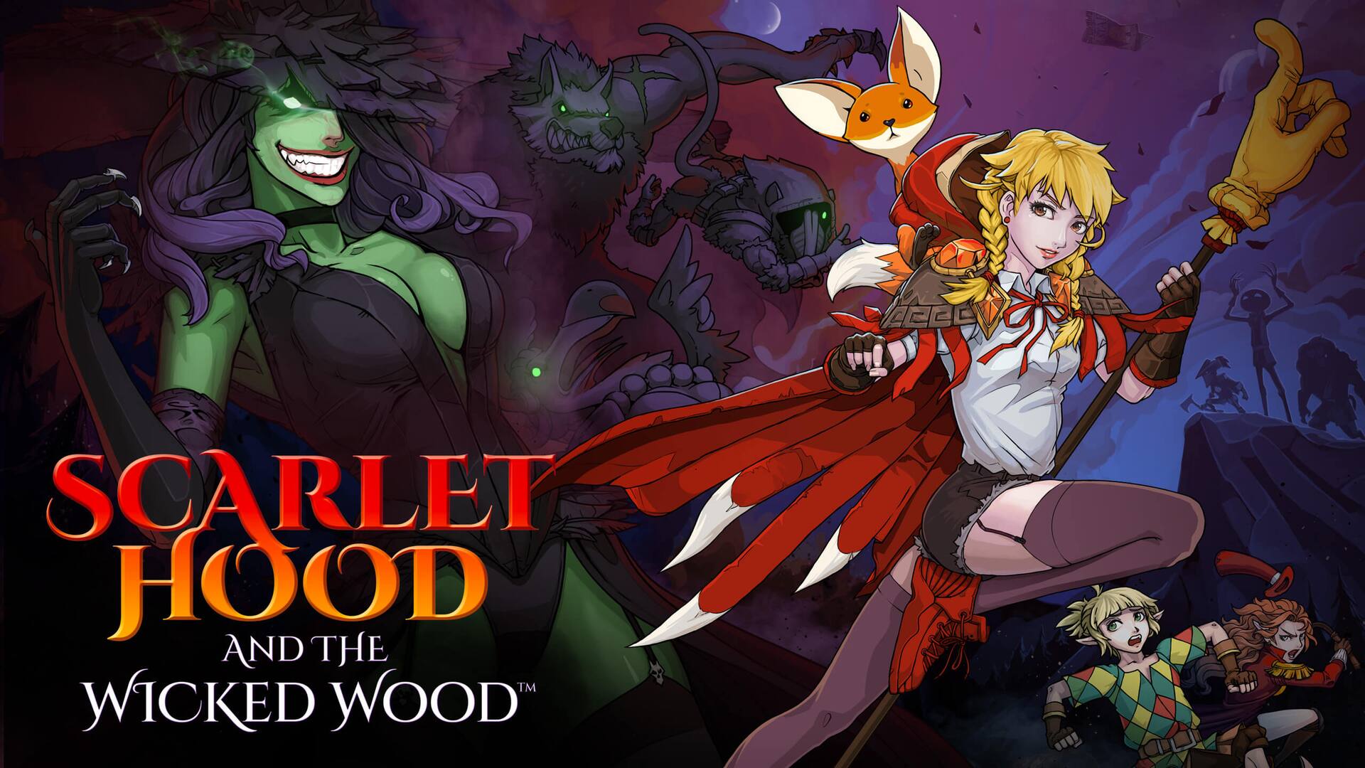 Scarlet Hood and the Wicked Wood