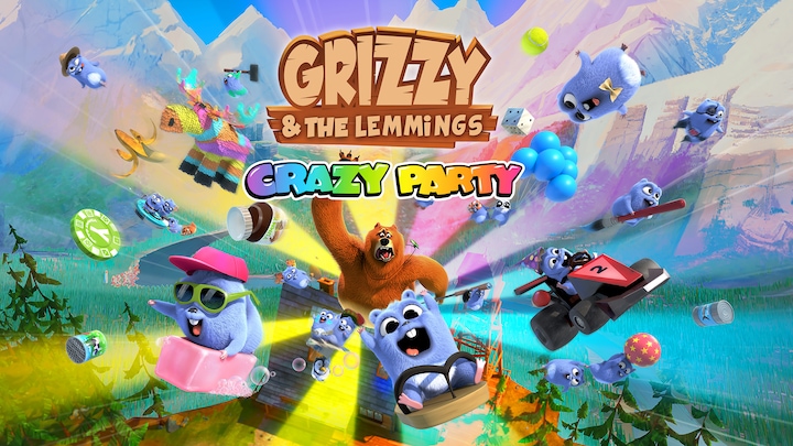 Grizzy and the Lemmings - Crazy Party