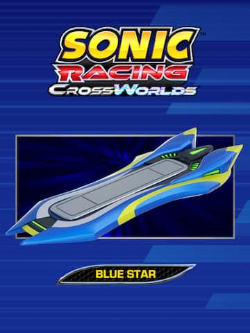 Sonic Racing: CrossWorlds - "Blue Star" Extreme Gear