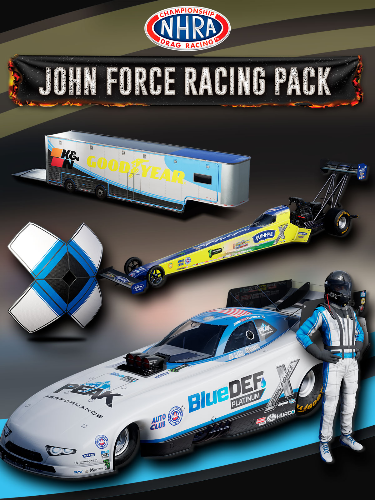 NHRA: Speed for All - John Force Racing Pack - OfferImageTall