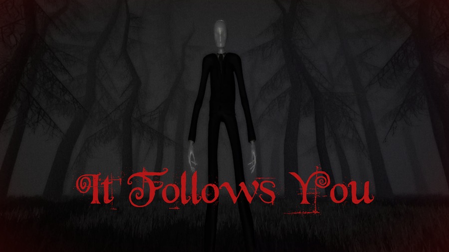 It follows you