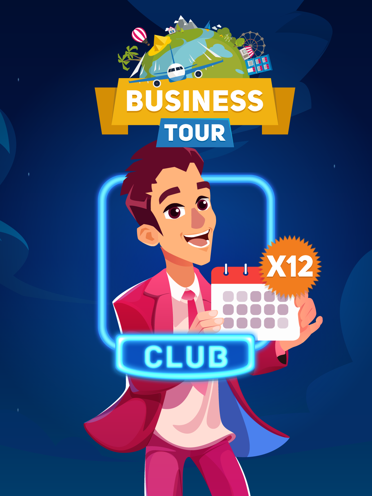 Business Tour Club 12 month - OfferImageTall