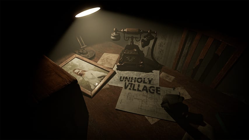 unholy village vertical card thumbnail