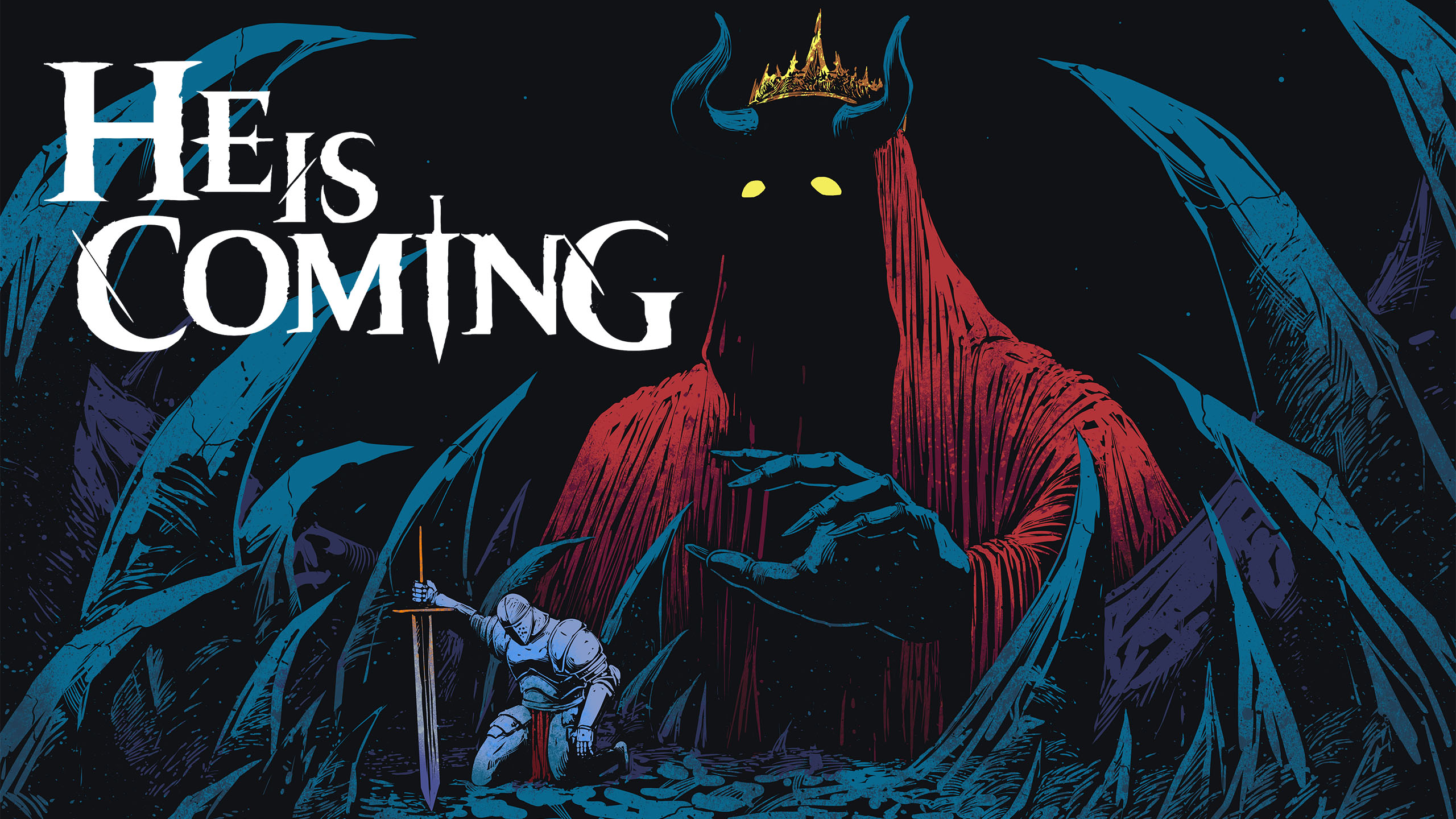 he is coming vertical card thumbnail