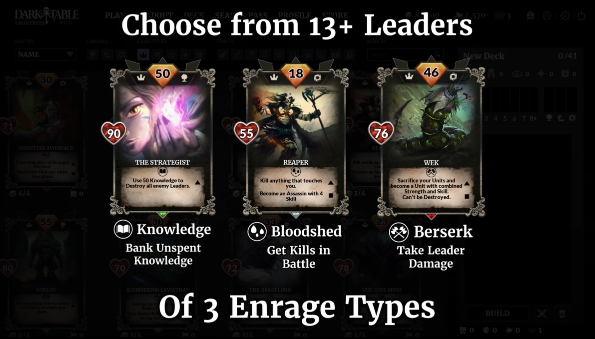 Dark Table CCG Download and Play for Free Epic Games Store