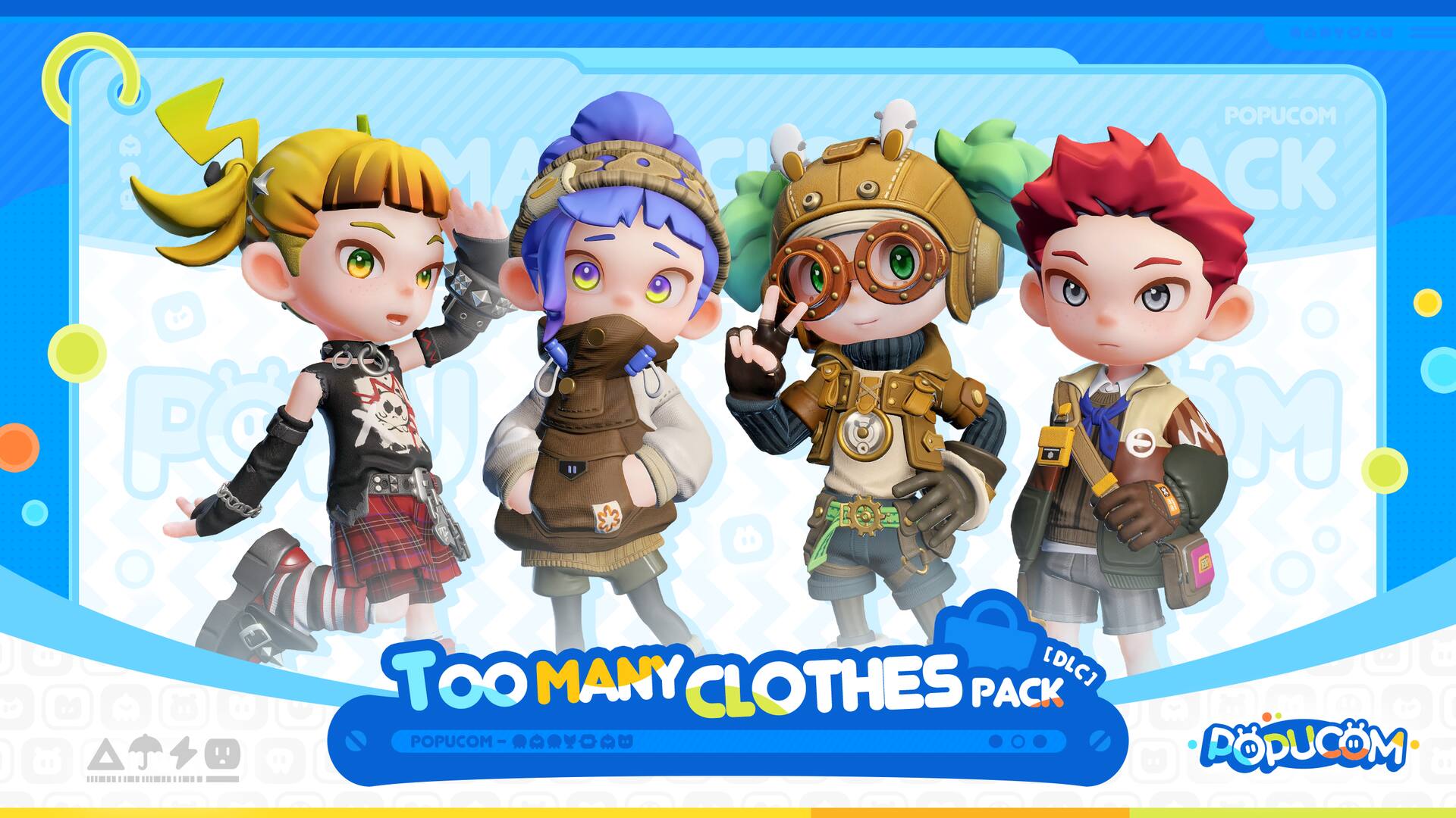 POPUCOM-Too Many Clothes Pack