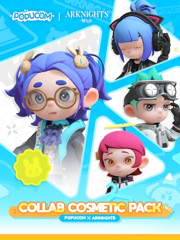 POPUCOM X ARKNIGHTS Collab Outfit Pack