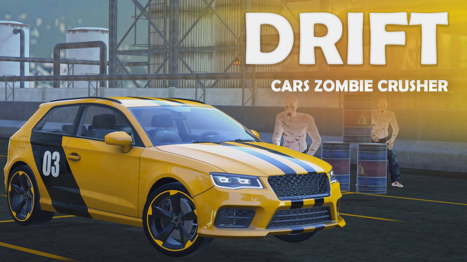 Drift Cars Zombie Crusher