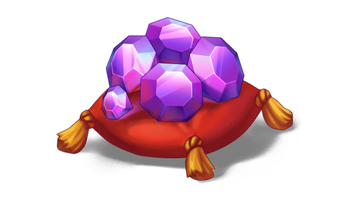Pile of rubies