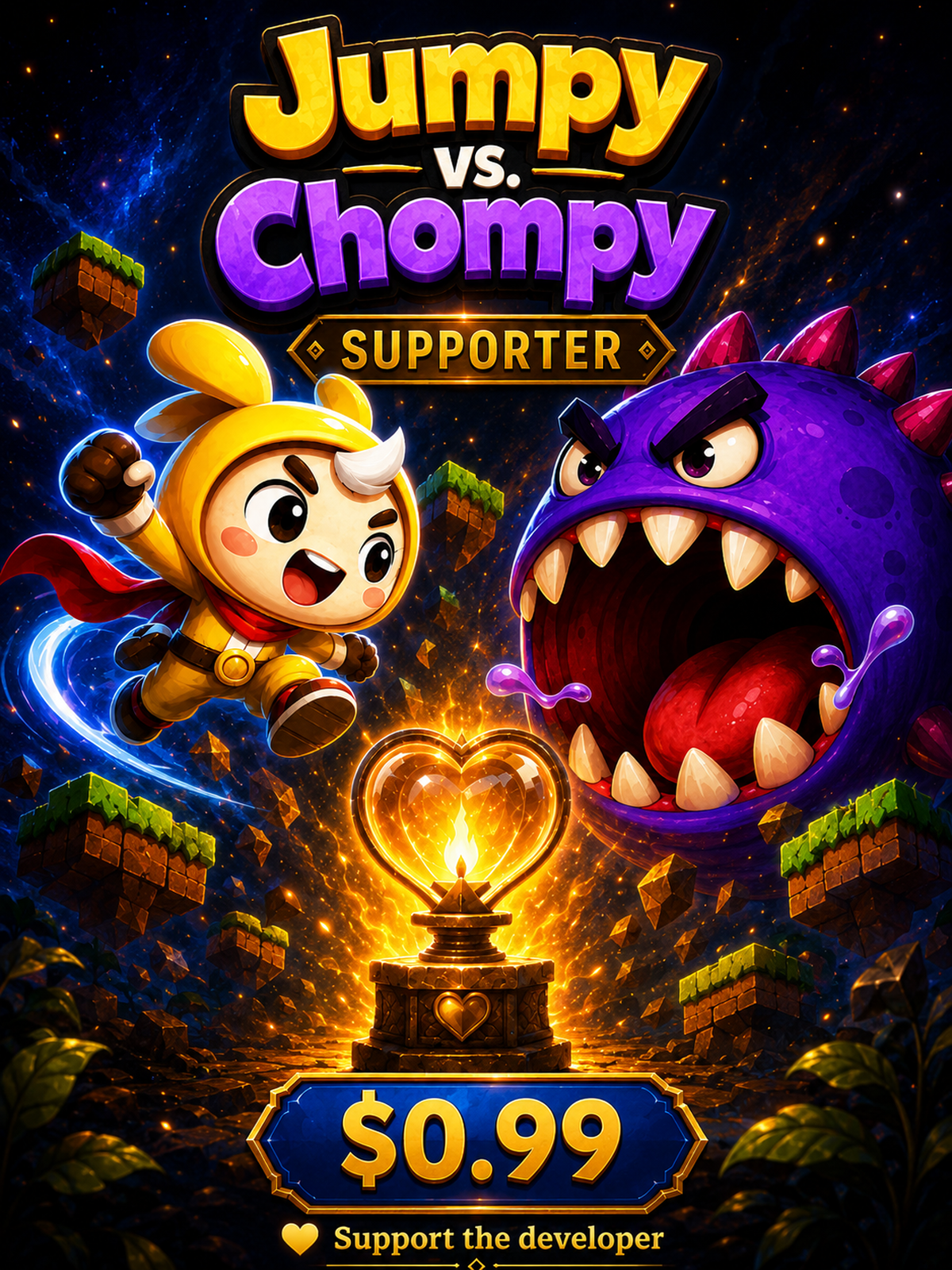 Jumpy vs. Chompy Supporter