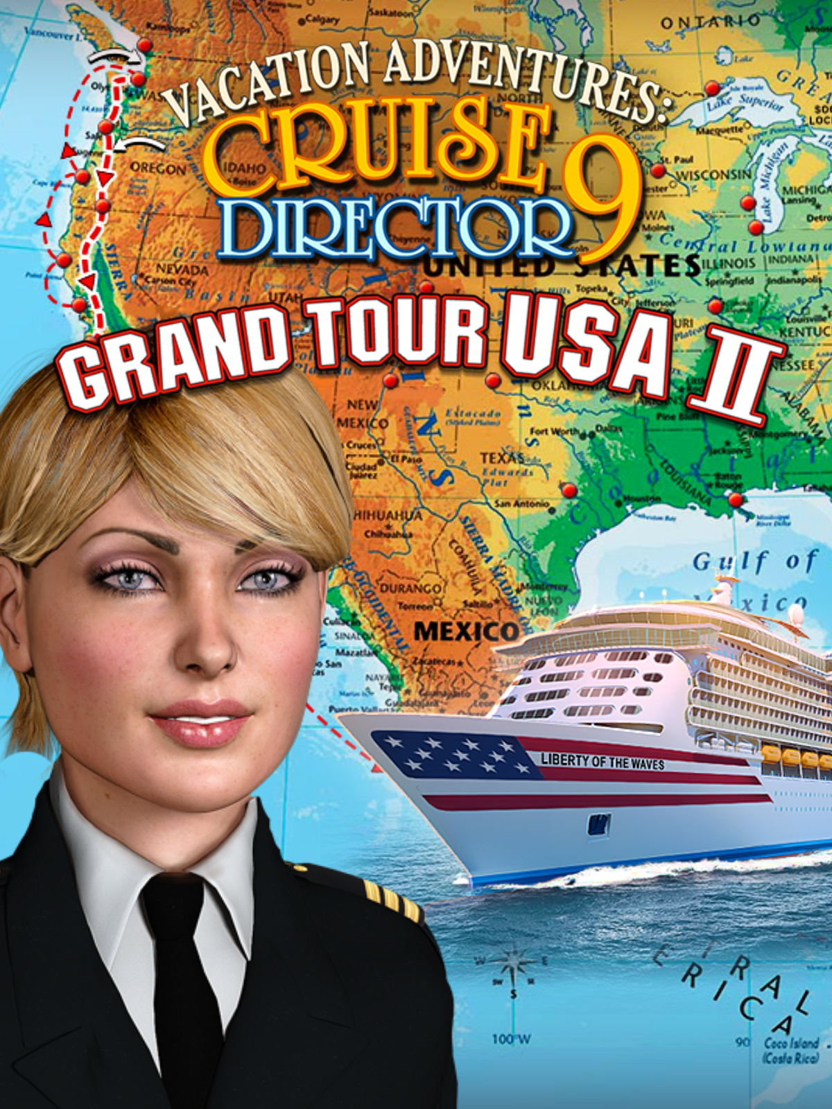 Vacation Adventures Cruise Director 9 Grand Tour USA 2