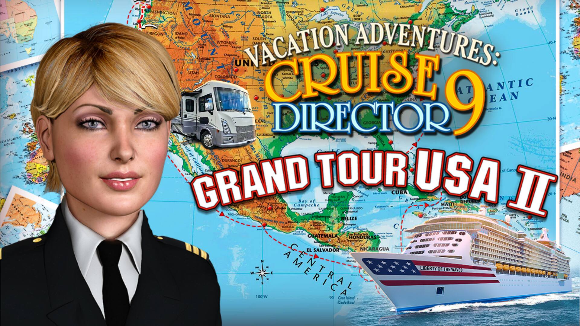 Vacation Adventures Cruise Director 9 Grand Tour USA 2