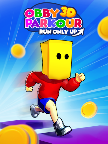 Obby Parkour 3D: Run Only Up