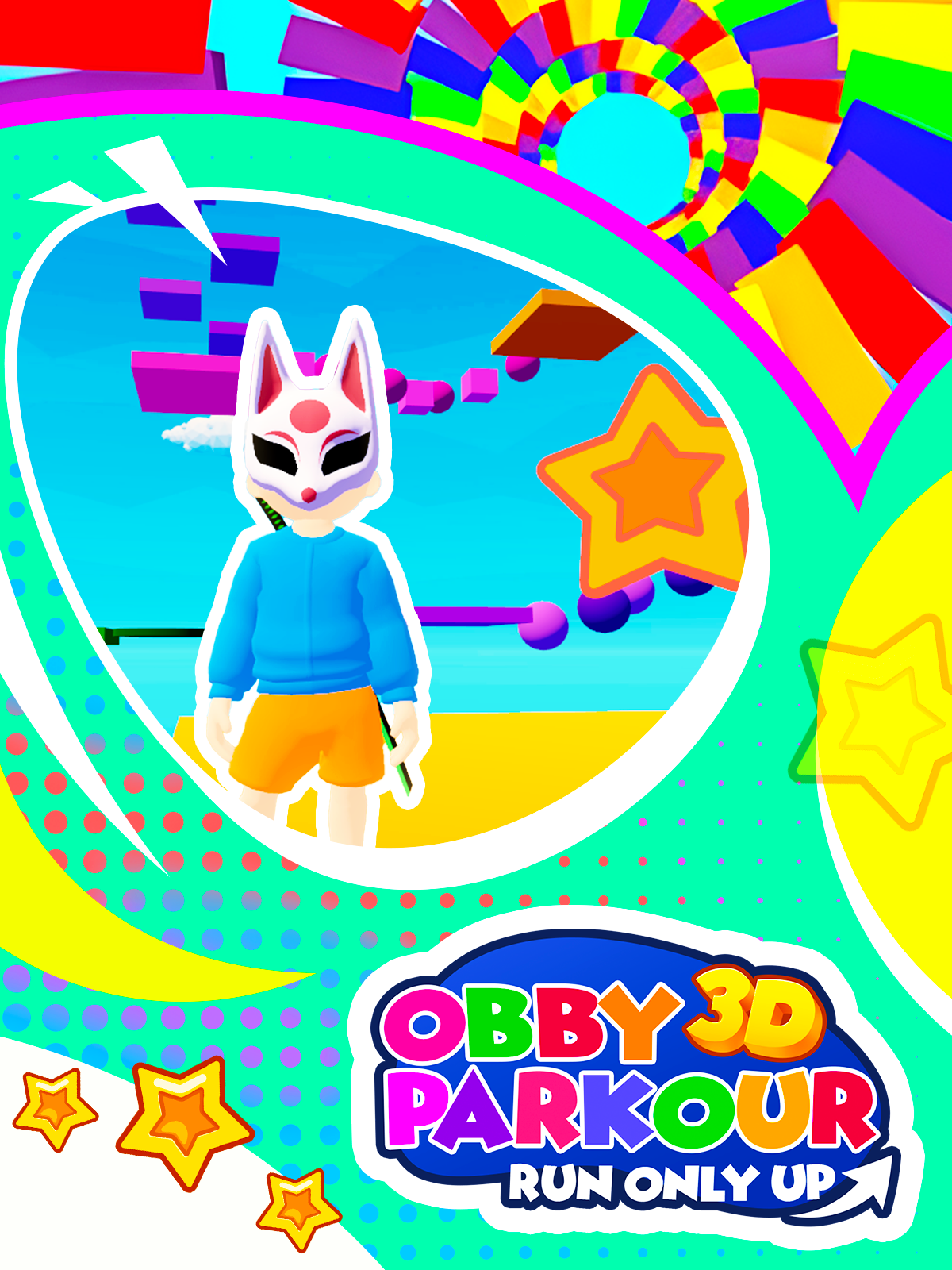 Obby Parkour 3D: Run Only Up