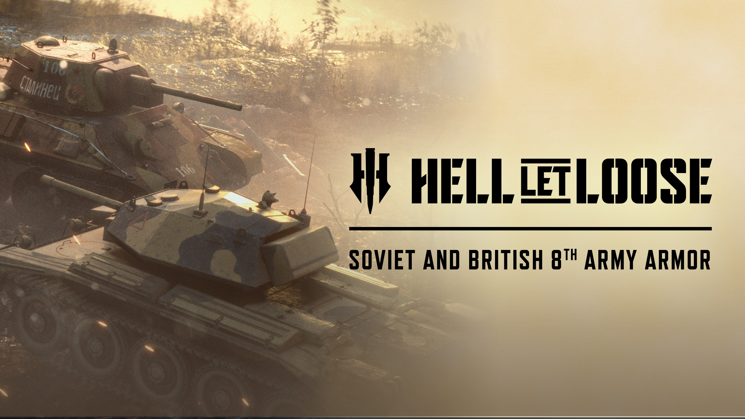 Hell Let Loose - Soviet and British 8th Army Armor Pack - OfferImageWide